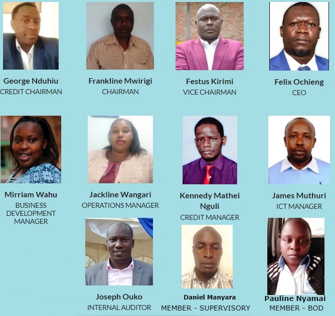 Board Of Directors & Management Team - Siraji SACCO Society Ltd.